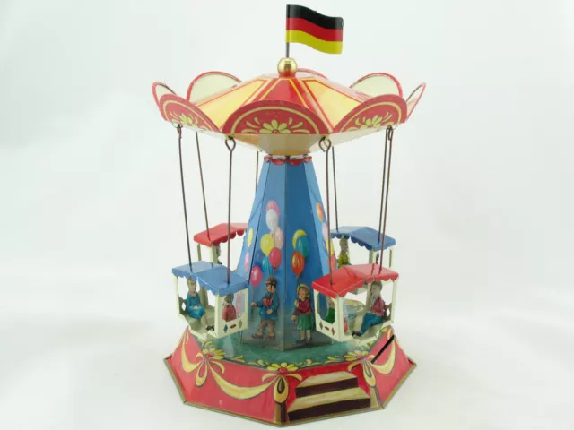 Blechspielzeug - Kirmes Karussell Nostalgie BRD  2320600