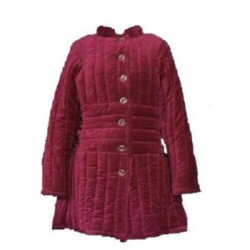 Medieval-Armour-Thick-Padded-Red-Gambeson-Play-Movies-Theater-Custome