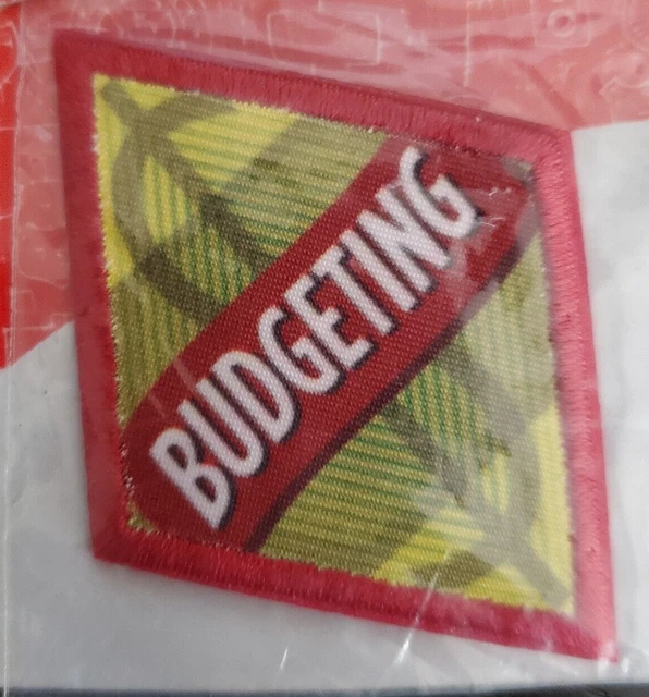 GIRL SCOUT IRON-ON Cadette Badge - Budgeting Item #61401 $5.42 ...