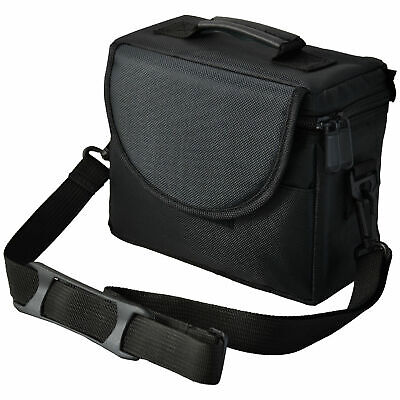Camera Case Bag for Sony Cyber-shot DSC-H300 HX400VB Bridge Camera (Black)