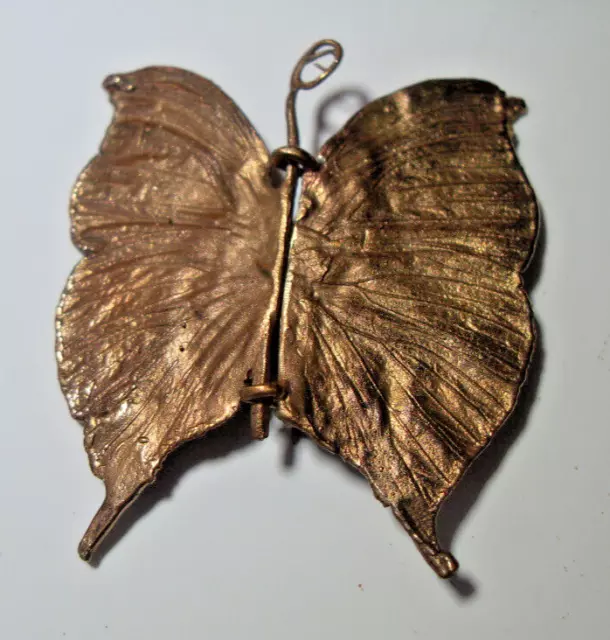 signé-CLAUDE LALANNE-broche grand papillon-premier modèle 1980 bronze ARTCURIAL