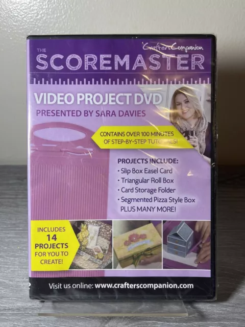 CRAFTERS COMPANION Scoremaster Tutorial PC CD-ROM 2016 Nuevo Sellado