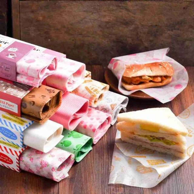 IMBALLAGGIO PER ALIMENTI Hamburger sandwich Carta da forno Carta da  imballaggio EUR 11,64 - PicClick IT