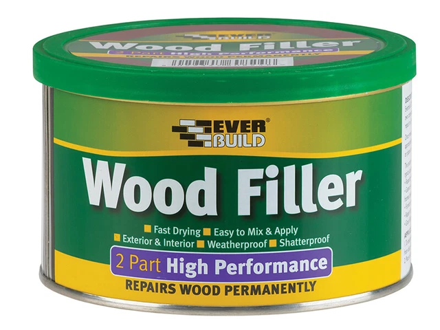 Everbuild 2PMED05 2 parti riempitivo legno ad alte prestazioni medio inossidabile 500 g