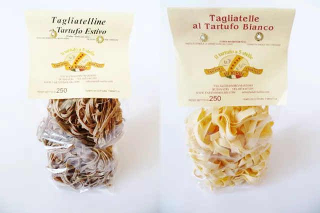 Trüffel Pasta Nudeln Trüffelnudeln original aus Italien Tagliatelle 2 x 250g !