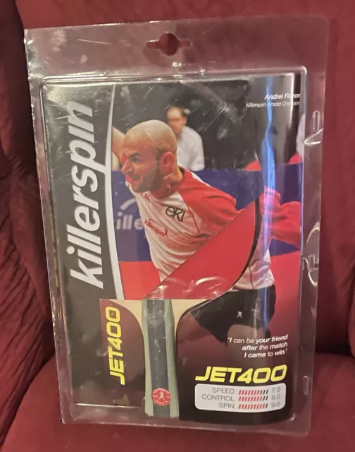 Killerspin Jet400 Ping Pong Paddle Red