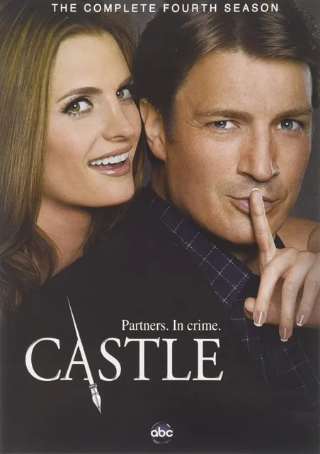Castle: Complete Fourth Season (DVD, 2012) BRAND NEW