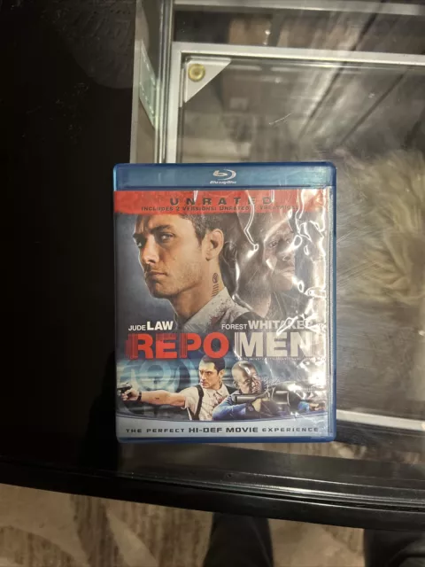Repo Man Movie Blu-Ray Unrated Edition - 2010 - Classic Sci-Fi Action Movie