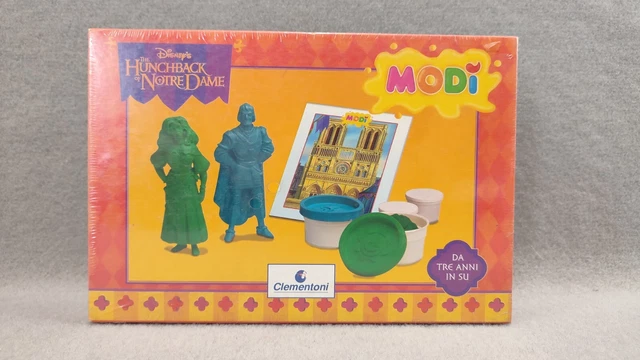 GOBBO THE HUNCHBACK OF NOTREDAME CLEMENTONI MODì PASTA MODELLABILE DIDO STAMPINI