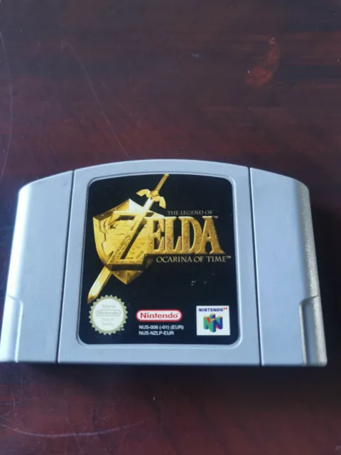 Zelda: Ocarina Of Time (Nintendo 64 N64) - PAL - Tested ✅ - Cartridge Only