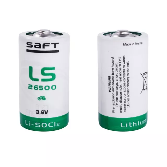 Saft Batería de Litio Baby / C Ls 26500 3,6V 7,7Ah Cloruro Tionil Del 1 Piezas