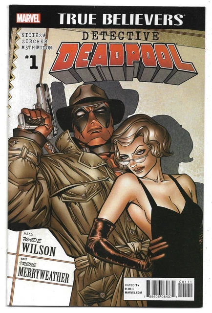 Detective Deadpool #1 True Believers NM (2016) Marvel Comics