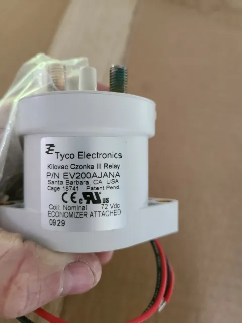 Tyco Electronics, TE Connectivity, KILOVAC, EV200AJANA, 72V Coil, 900V DC