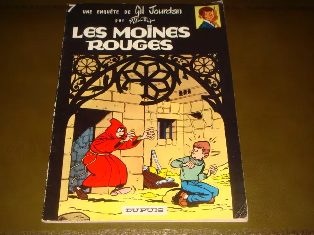 Tillieux Gil Jourdan N°7 Les Moines Rouges Eo 1964