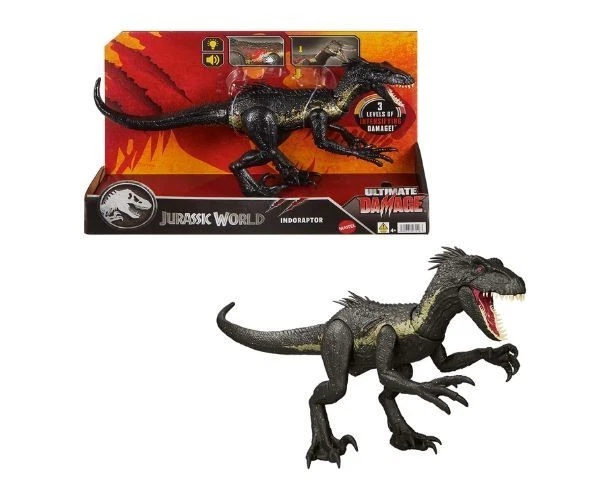 Jurassic World Camp Cretácico Extreme Damage Indominus Rex 9.5 Figura Jurassic World Camp Cretácico Extreme Damage Indominus Rex 9.5 Figura