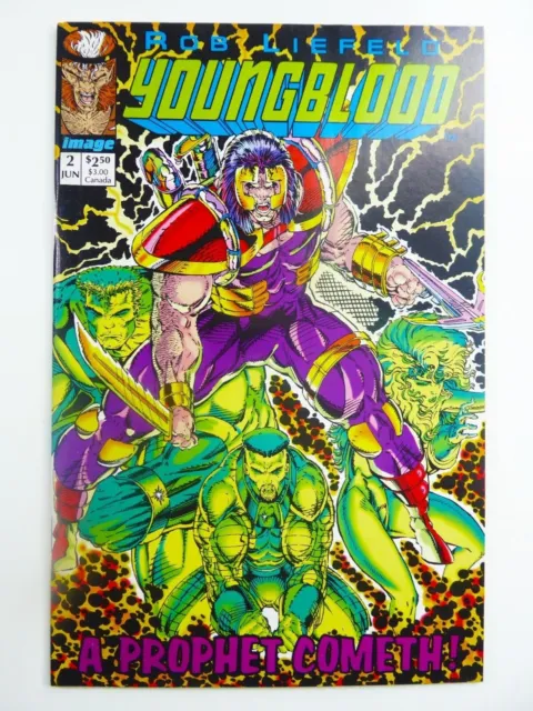 Image YOUNGBLOOD #2 Green Variant 1st PROPHET Rob Liefeld (NM/NM-) SHIPS FREE!