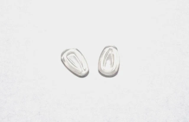 Naselli Di Ricambio Persol Originali – Trasparenti E Argento – Mod. RAL1268AA RC002 - Foto 2