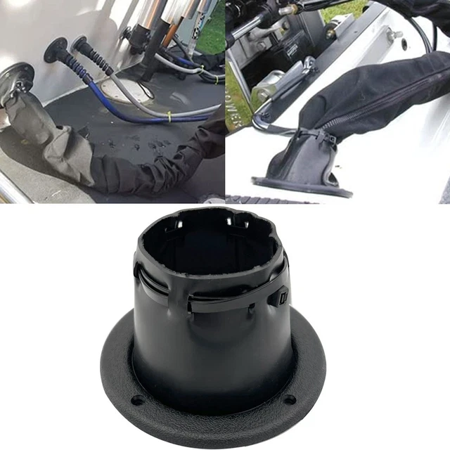 Bottes transom marines pratiques pour câble de direction 4 trous de montage noi