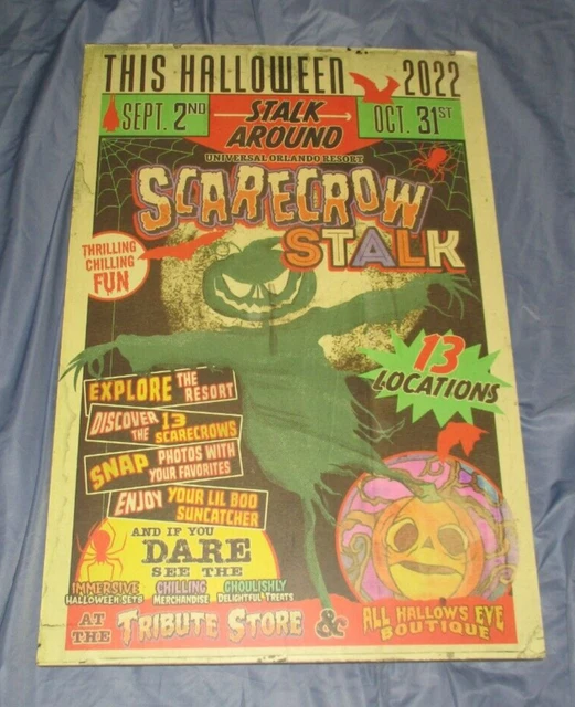 HALLOWEEN HORROR NIGHTS 2022 Universal Studios Theme Park Prop