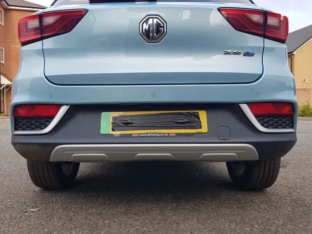 Mg Cars Rear Part MG ZS11 ZS Ev 2019-2021 Bare Rear Bumper With Lower Diffuser In Blue £ ...