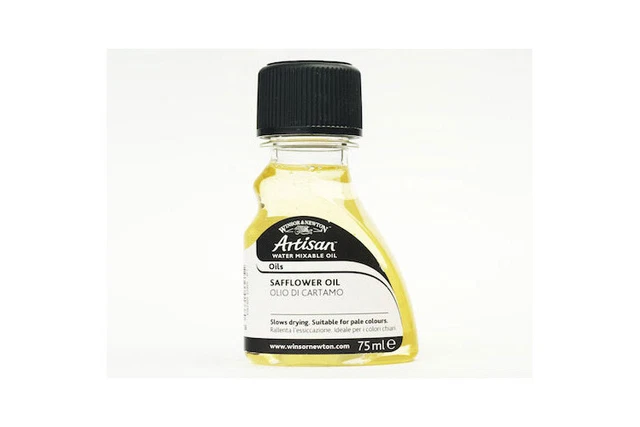 Aceite de cártamo mezclable con agua artesanal Winsor and Newton - 75 ml