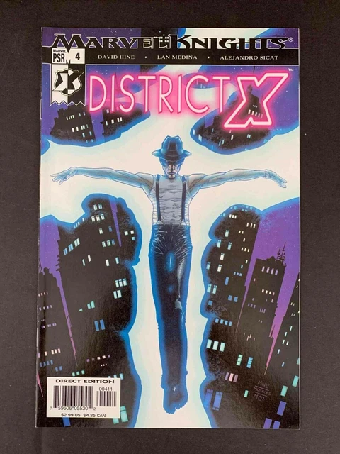 District X #4  Marvel  Comics 2004 Vf