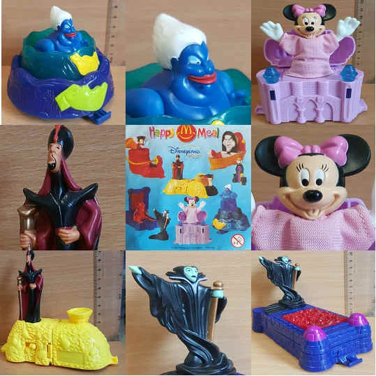 McDonalds Happy Meal Spielzeug 2003 Walt Disney Fantilusion Parade Spielzeug - verschiedene