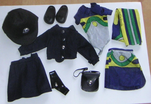 Rare tenue Comanche pour poupée, muneca , vintage ,Fanny