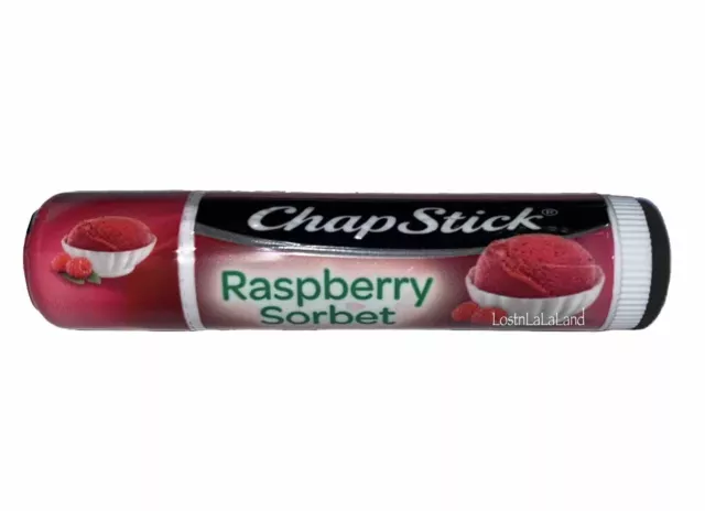 *NEW* ChapStick Raspberry Sorbet  .15 oz Lip Balm Fresh Sealed