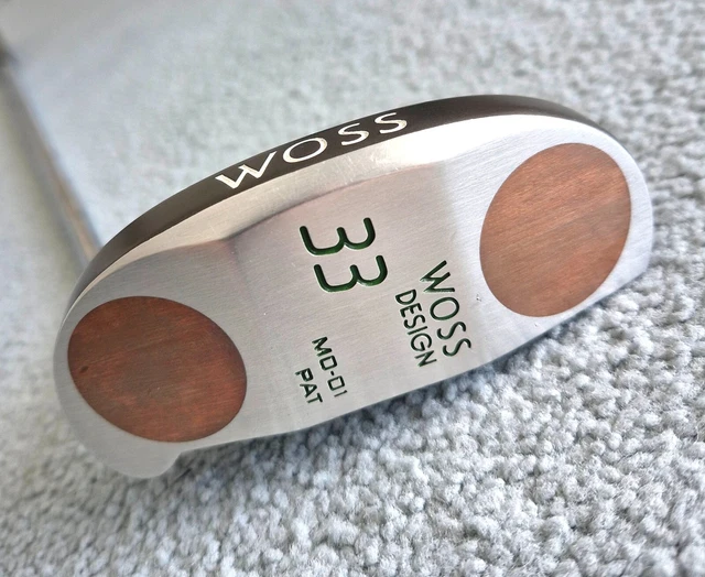 Woss 33 Design MO 01 Putter Steel Shaft 89cm Length WestGolf Grip