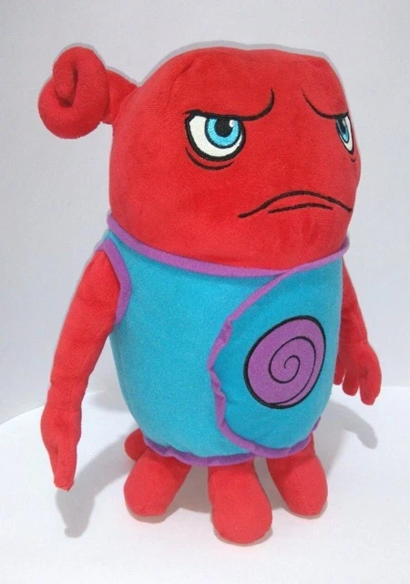 Dreamworks Home Movie Red Angry Alien Oh Plush Soft Toy Bandai Nanco Figure 2015