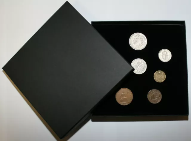 1955 Complete British Coin Birthday Year Set in a Quality Presentation Case