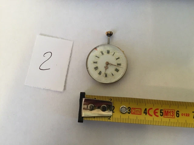 Mécanisme De Montre à Gousset Ancien - à Réviser Ou Pour Pièces - Modèle 7-37/P3/4