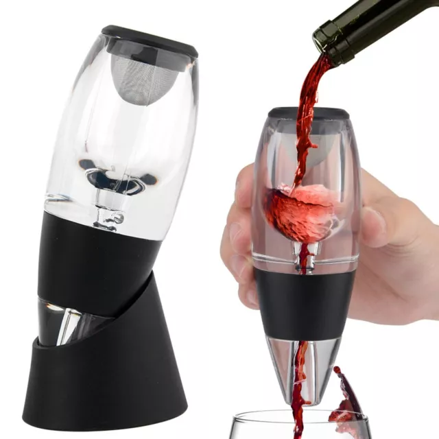 Aerateur vin Magic Decanter Decanteur à Vin Aérateur de Vin Carafe Vin avecOu...