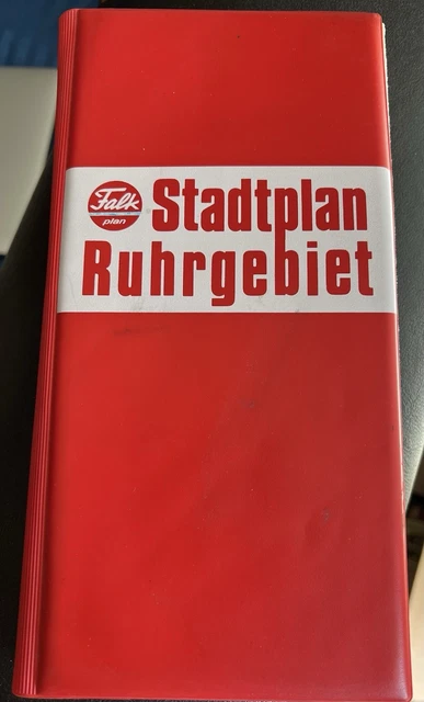 FALK STÄDTEATLAS STADTPLAN CityMaps Plans de Ville RUHRGEBIET 28.Aufl ...