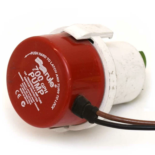 RULE BOAT BILGE Pump Replacement Motor Cartridge 20RRAM 700 GPH 12V