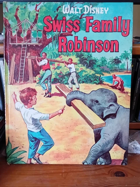 WALT DISNEY PURNELL Annual Swiss Family Robinson 1961 £1.99 - PicClick UK