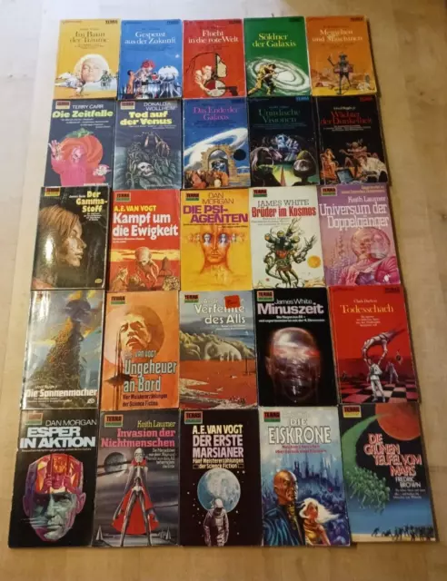 136x Terra Astra Science Fiction Taschenbücher Sammlung SF Buch Romane  K-155