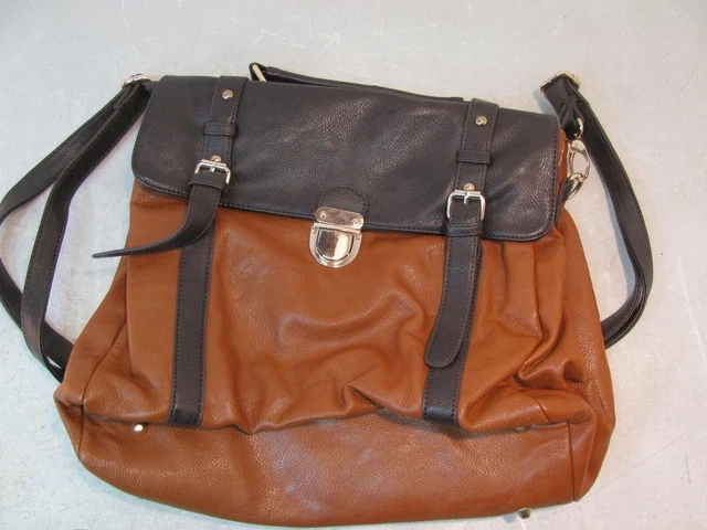 Street Level Backpack Bag Handbag Convertible Faux Leather