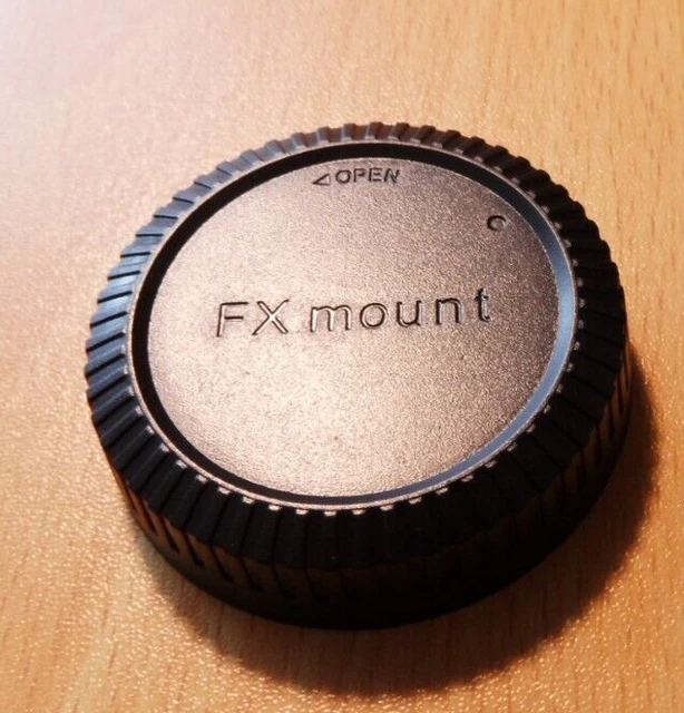 Tapa De Repuesto Para Lente Trasera Fuji De Montaje Fx X Cubierta De Protección Contra El Polvo.