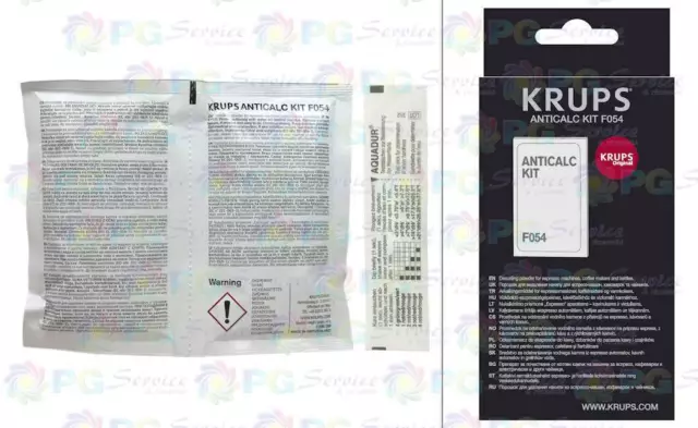 Lot De 2 Sachets Détartrant Cafetière 40g - Compatible Krups, Seb, Moulinex | Test Eau Inclus