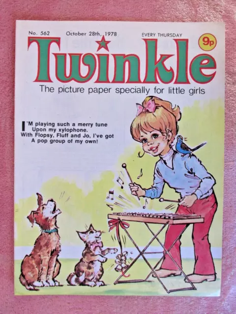 TWINKLE COMIC.    NO.562.   OCTOBER 28th,  1978.