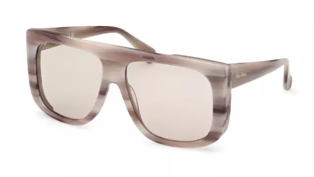 Occhiali da sole uomo donna firmati quadrati oversize sunglasses Max Mara MM0073