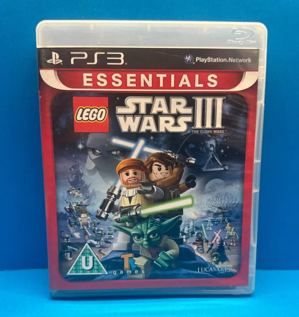 LEGO STAR WARS III The Clone Wars PS3 Sony PlayStation 3 Game