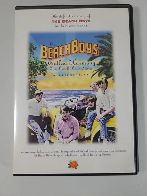 Endless Harmony: The Beach Boys Story DVD 45 Songs Documentary Brian Wilson