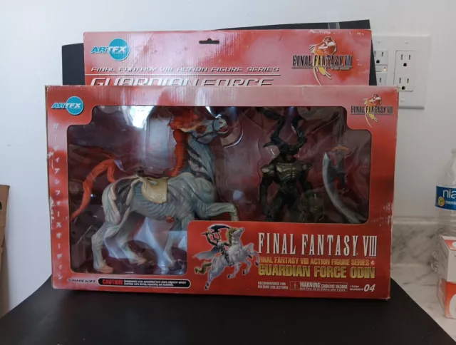 Guardian Force Odin Final Fantasy VIII Action Figure  1999 ArtFX new In Open Box