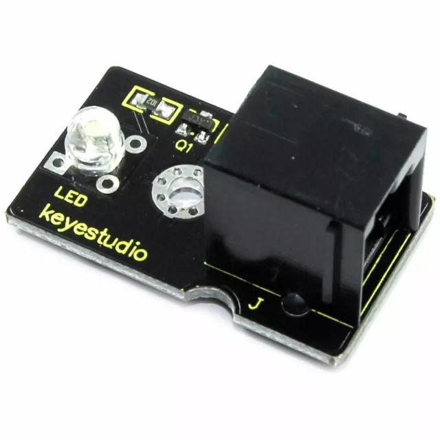 Keyestudio EASY-plug 5mm White Straw Hat LED Module KY-101 Arduino Flux Workshop