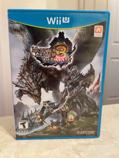 Monster Hunter 3: Ultimate (Nintendo Wii U) CIB Complete TESTED