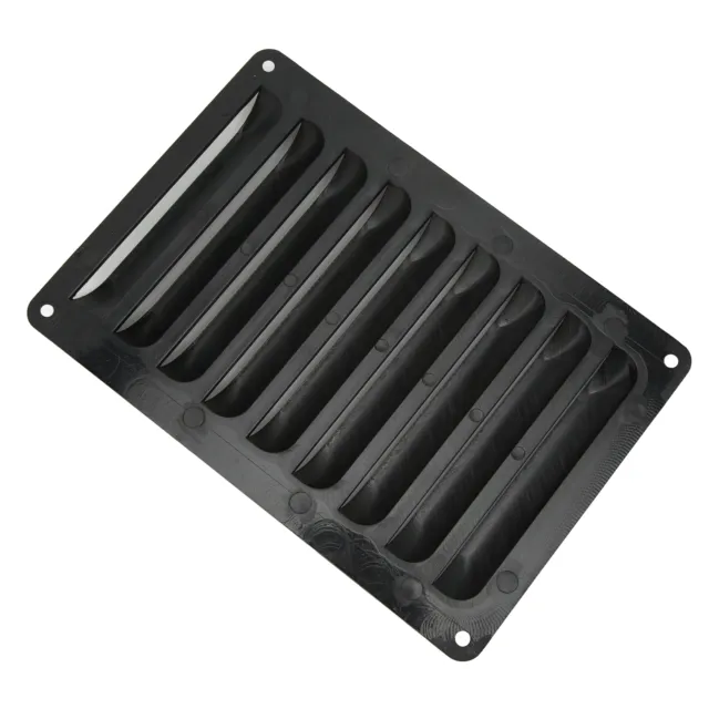 Air Vent Grill RV Grille Vent Panel M5 ABS Black Professional Exquisite