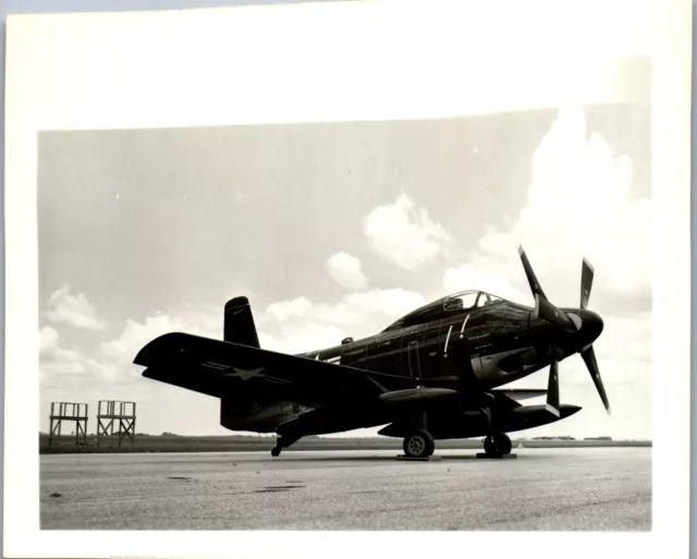 Douglas A2D Skyshark Attack Plane Photo (3 x 5)